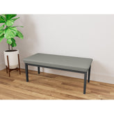 Lenox Steel Waiting Reception 2 Seat Bench Metal Frame