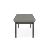 Lenox Steel Waiting Reception 2 Seat Bench Metal Frame