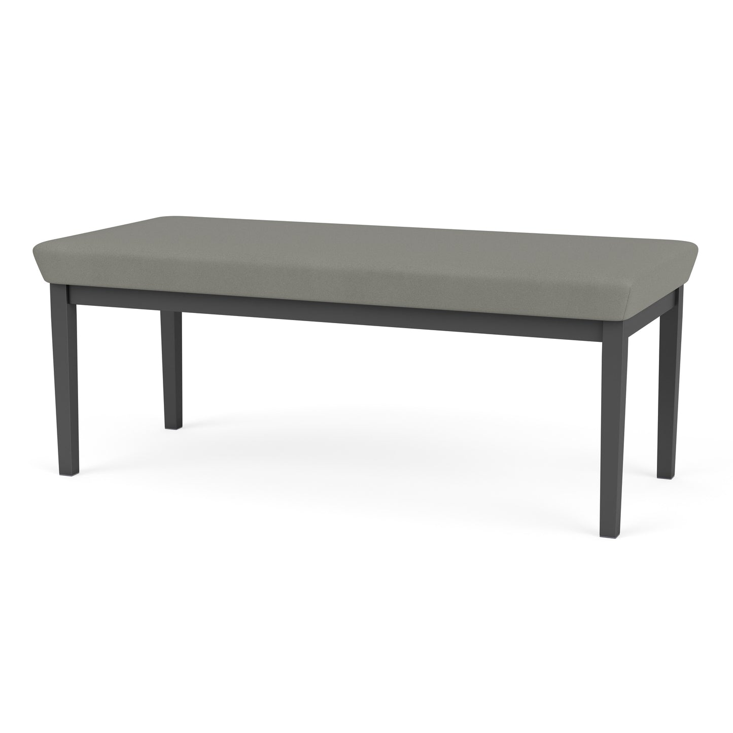 Lenox Steel Waiting Reception 2 Seat Bench Metal Frame