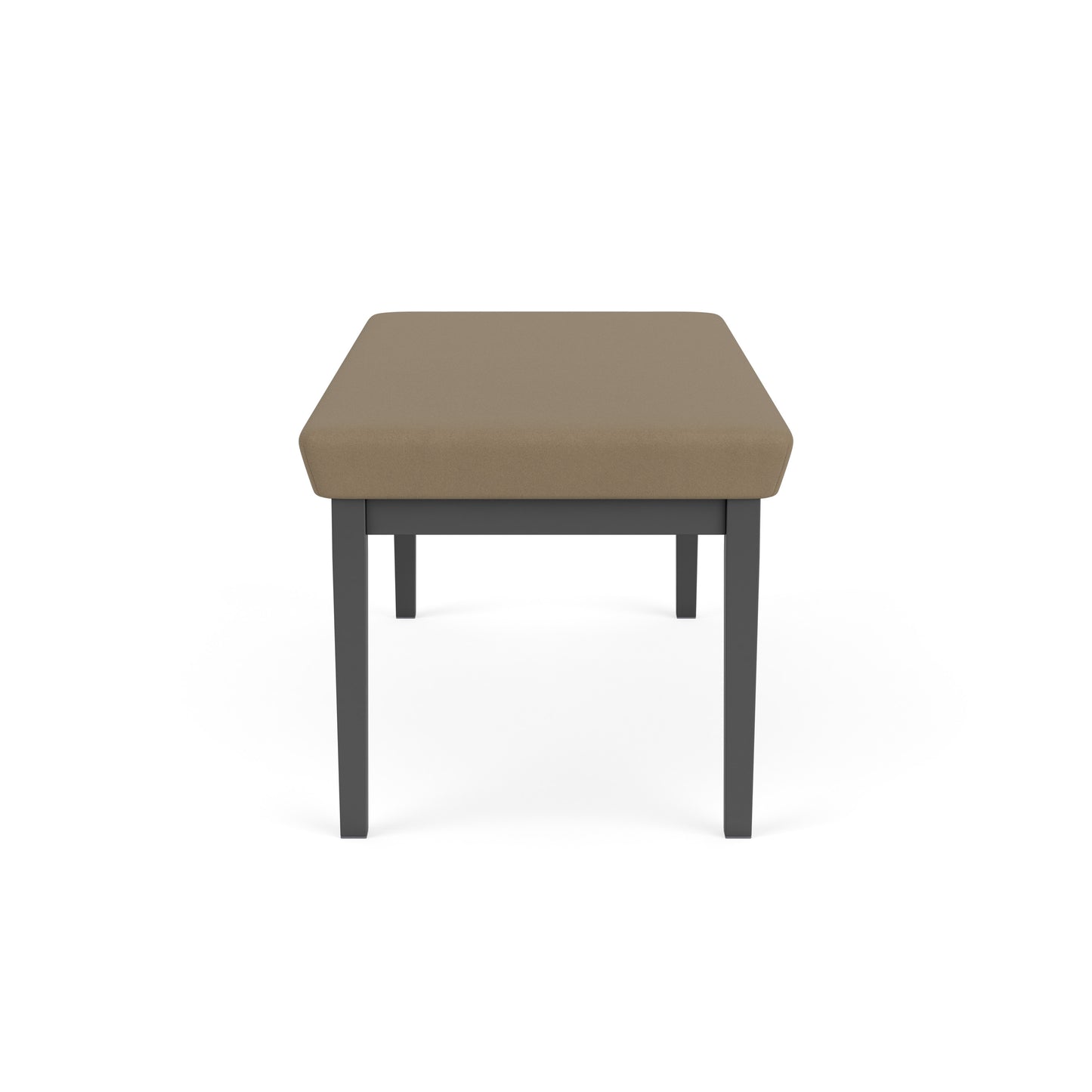 Lenox Steel Waiting Reception 2 Seat Bench Metal Frame