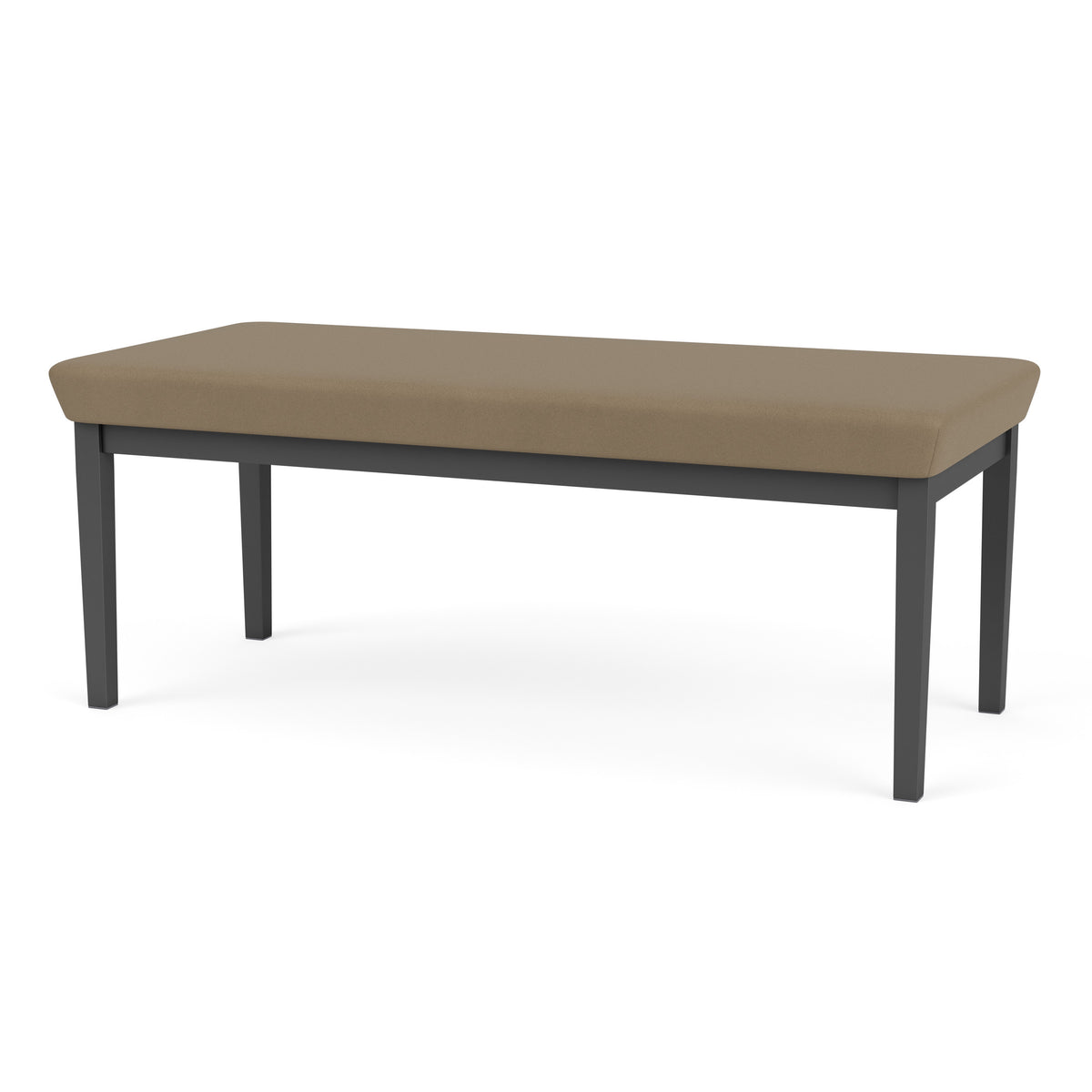 Lenox Steel Waiting Reception 2 Seat Bench Metal Frame