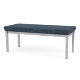Lenox Steel Waiting Reception 2 Seat Bench Metal Frame