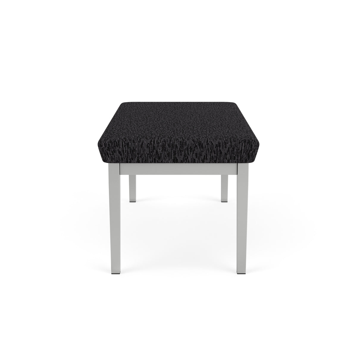 Lenox Steel Waiting Reception 2 Seat Bench Metal Frame