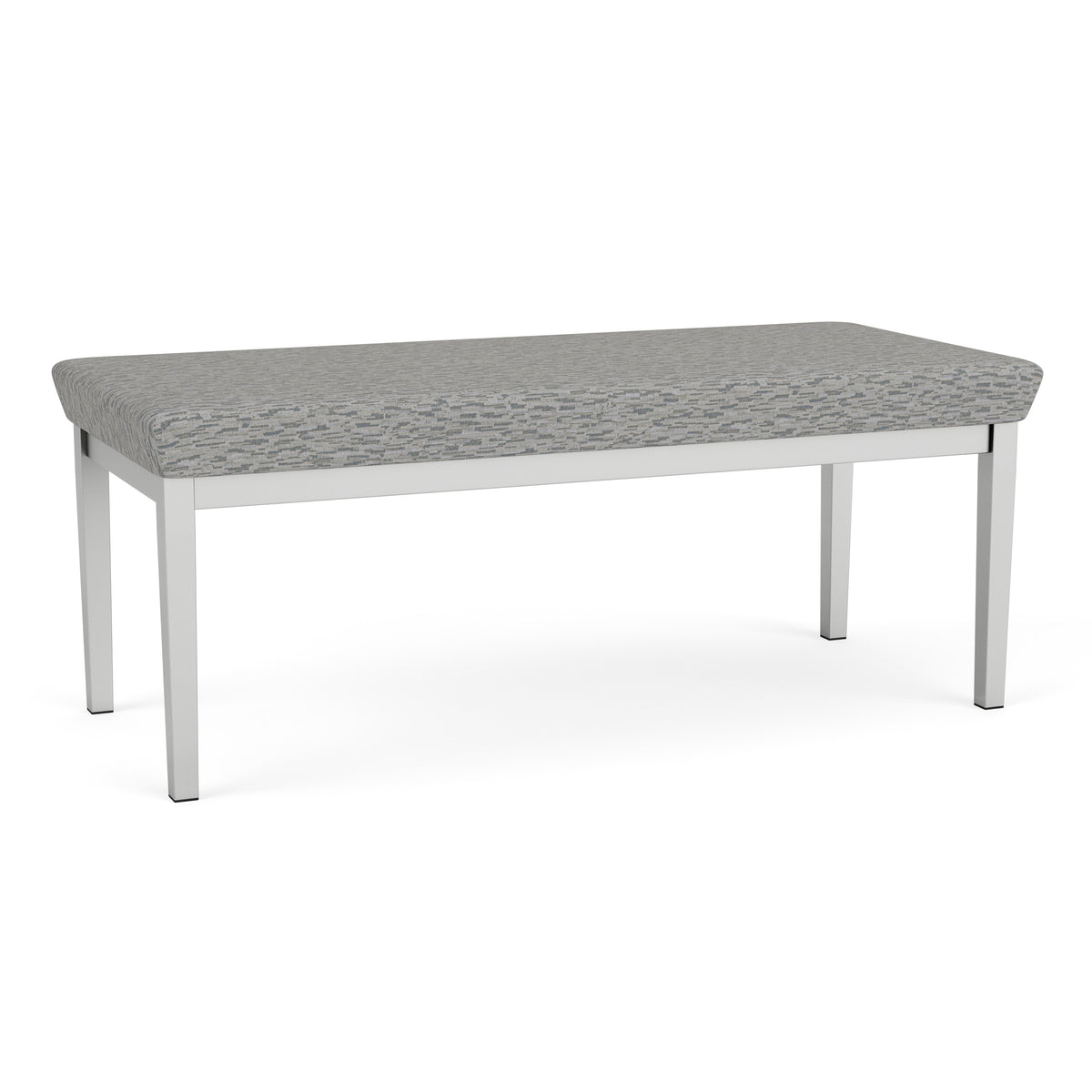 Lenox Steel Waiting Reception 2 Seat Bench Metal Frame