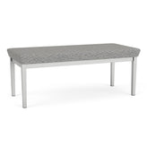 Lenox Steel Waiting Reception 2 Seat Bench Metal Frame