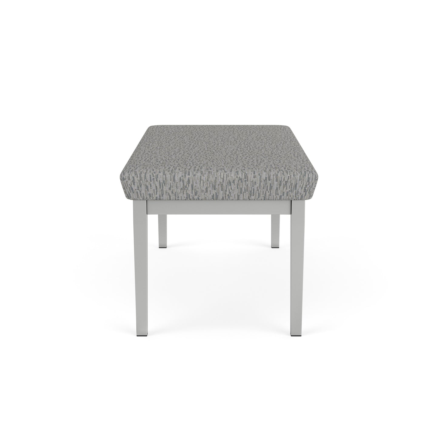 Lenox Steel Waiting Reception 2 Seat Bench Metal Frame
