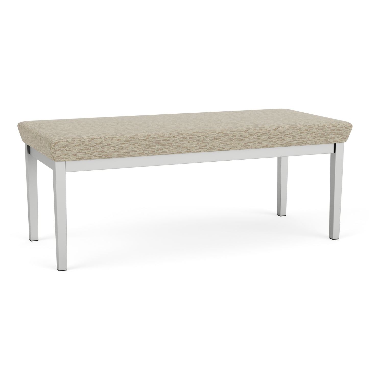 Lenox Steel Waiting Reception 2 Seat Bench Metal Frame