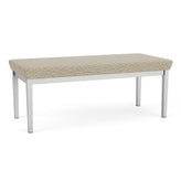 Lenox Steel Waiting Reception 2 Seat Bench Metal Frame