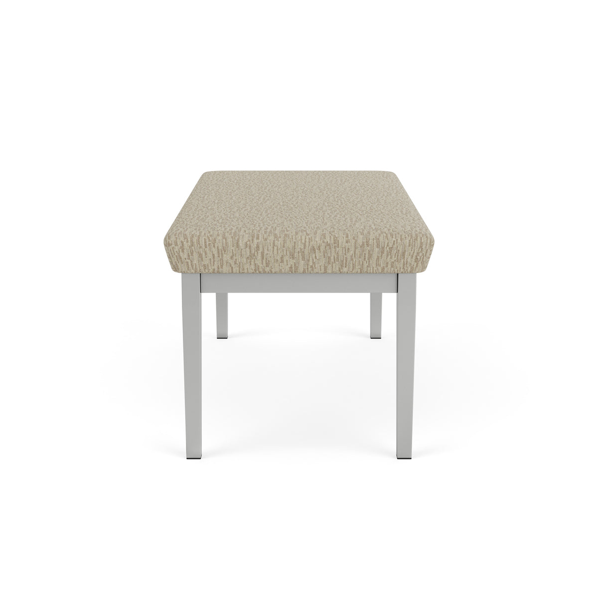 Lenox Steel Waiting Reception 2 Seat Bench Metal Frame