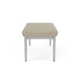 Lenox Steel Waiting Reception 2 Seat Bench Metal Frame