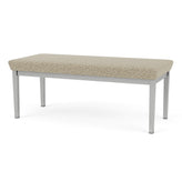 Lenox Steel Waiting Reception 2 Seat Bench Metal Frame