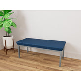 Lenox Steel Waiting Reception 2 Seat Bench Metal Frame