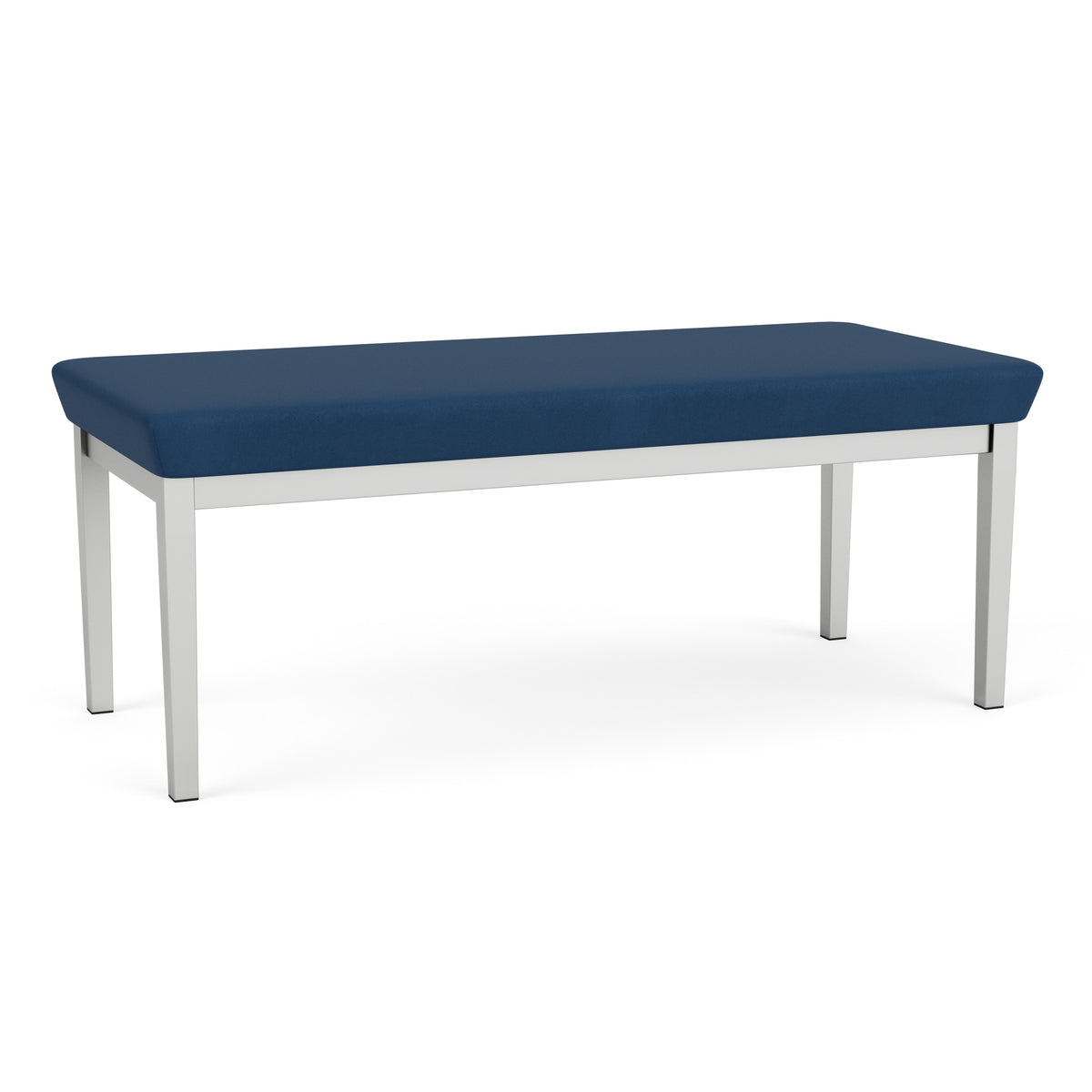 Lenox Steel Waiting Reception 2 Seat Bench Metal Frame