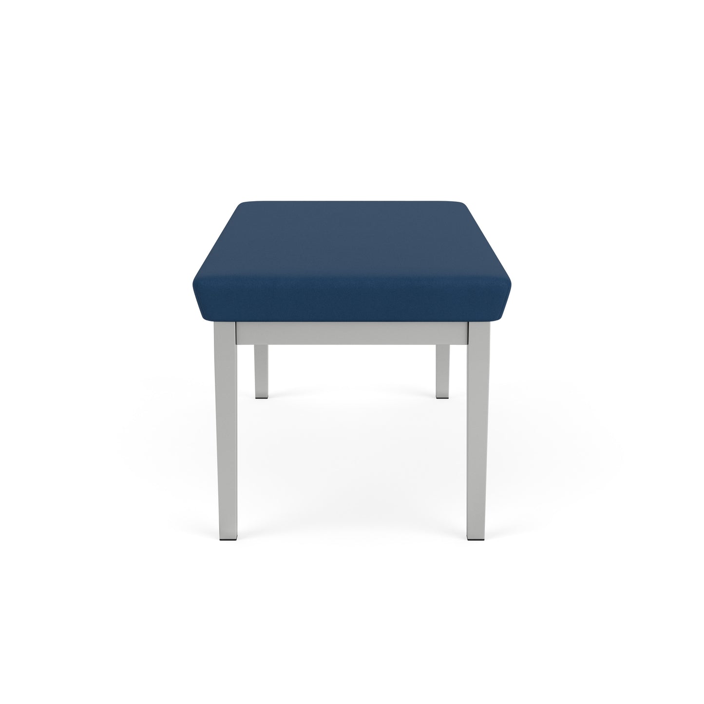 Lenox Steel Waiting Reception 2 Seat Bench Metal Frame