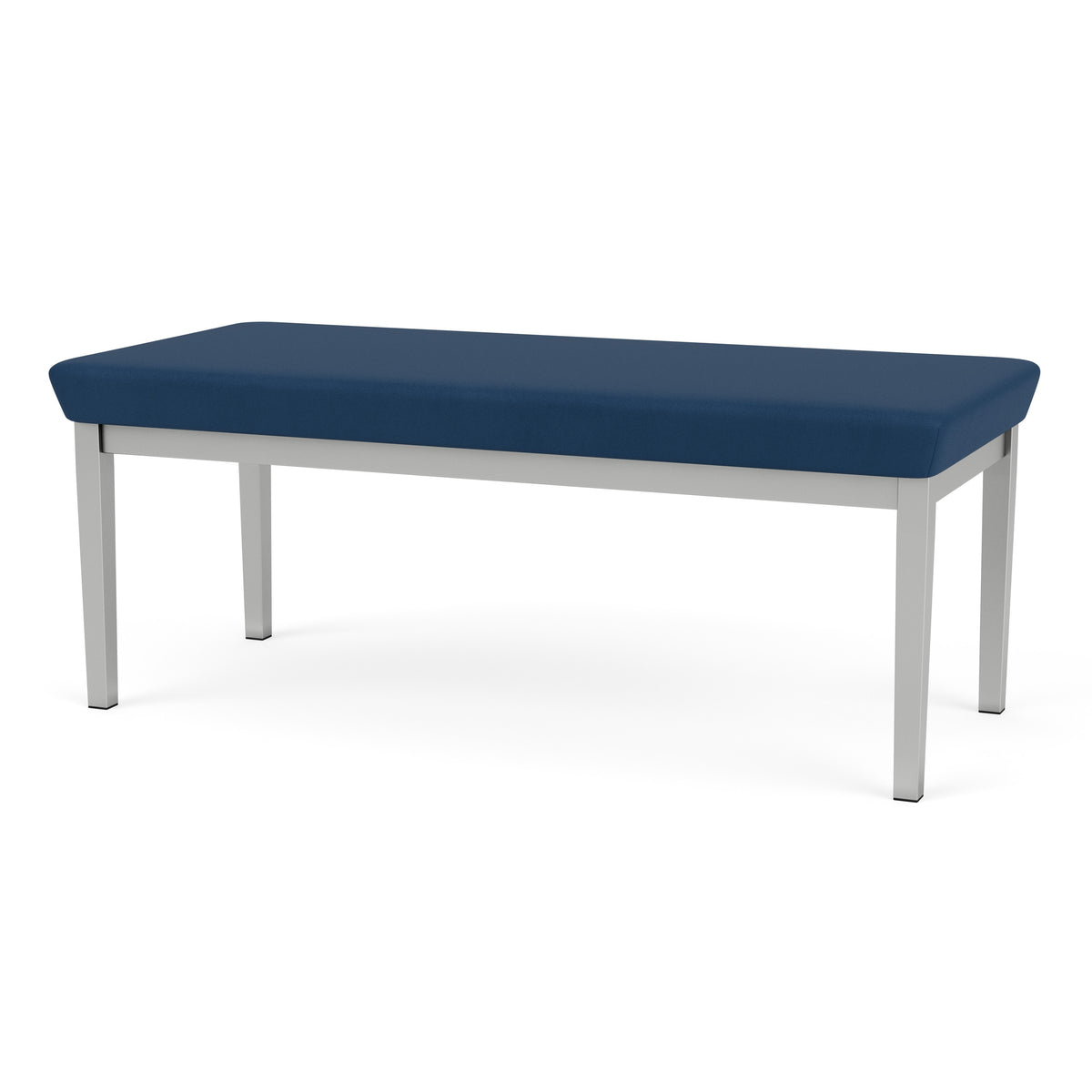 Lenox Steel Waiting Reception 2 Seat Bench Metal Frame