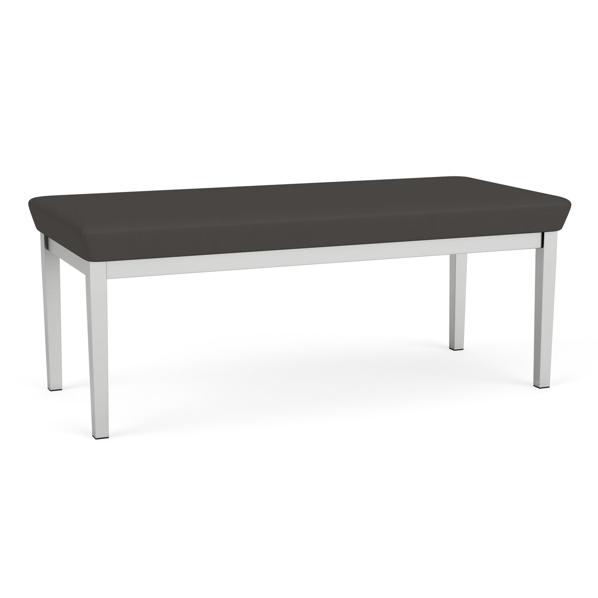 Lenox Steel Waiting Reception 2 Seat Bench Metal Frame
