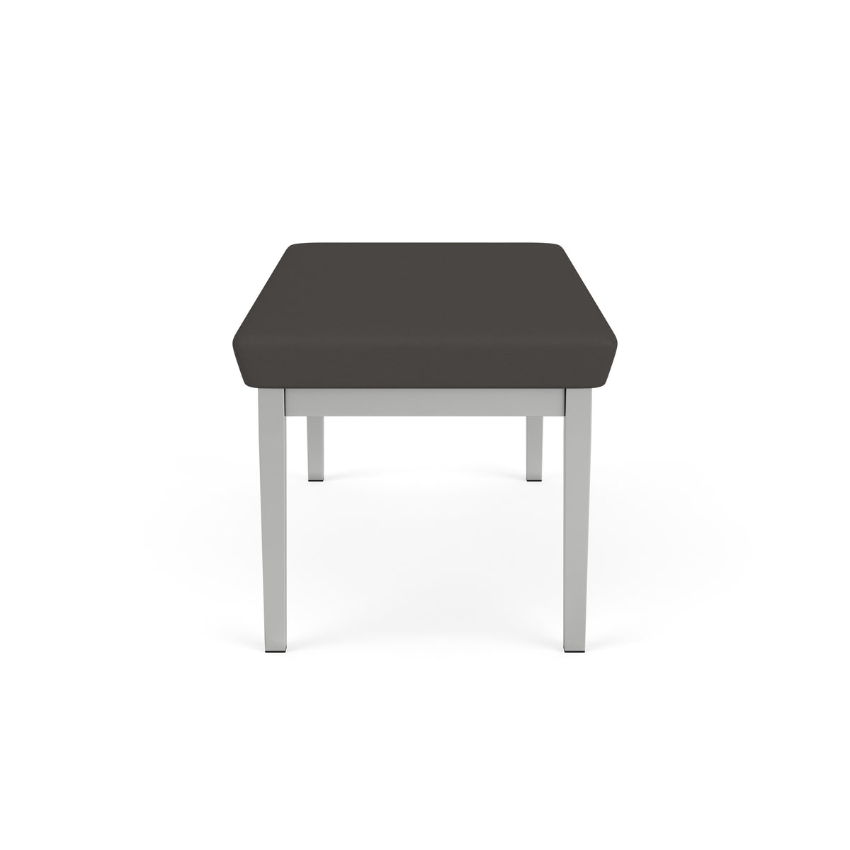 Lenox Steel Waiting Reception 2 Seat Bench Metal Frame