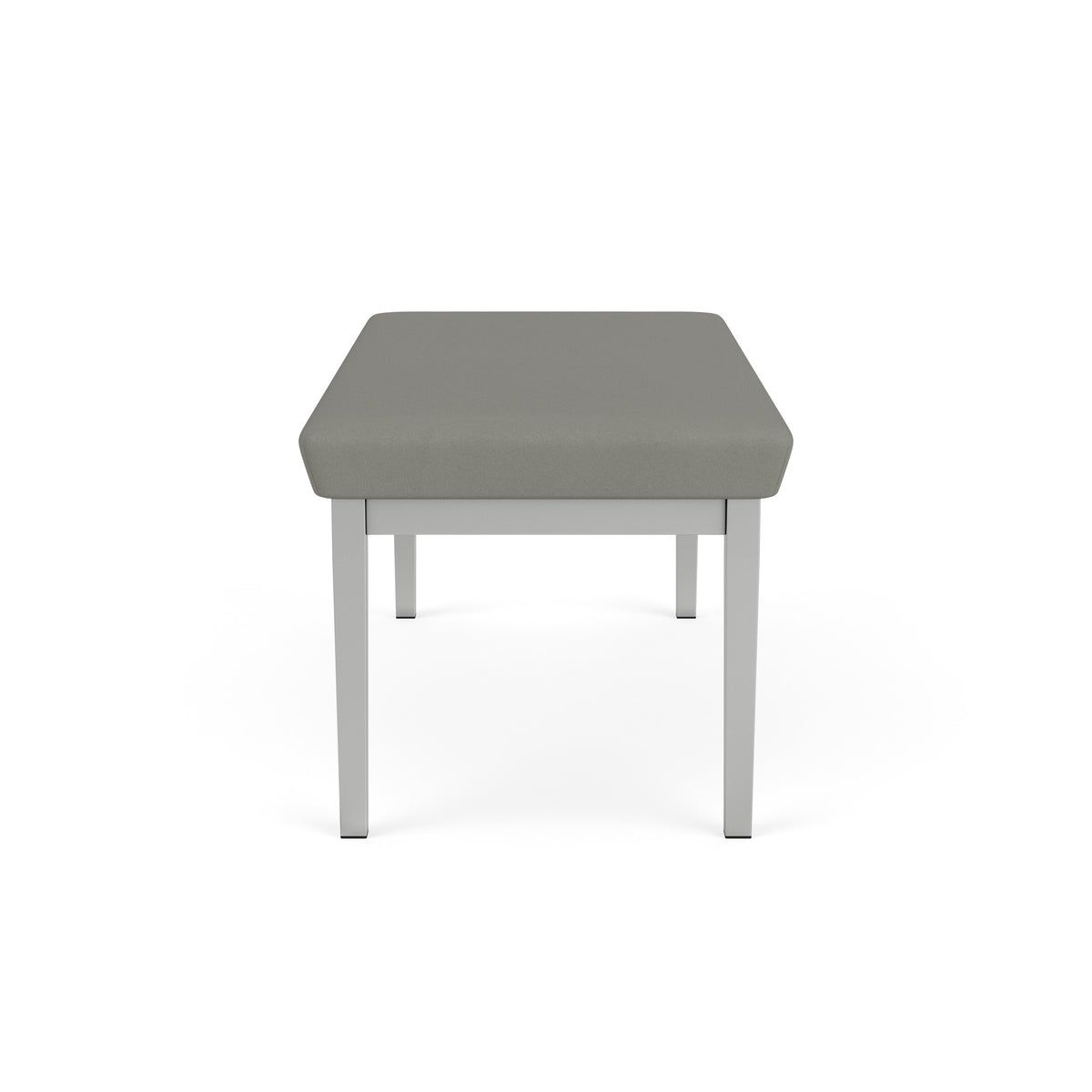 Lenox Steel Waiting Reception 2 Seat Bench Metal Frame