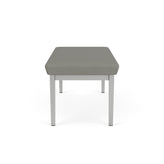 Lenox Steel Waiting Reception 2 Seat Bench Metal Frame