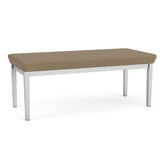 Lenox Steel Waiting Reception 2 Seat Bench Metal Frame