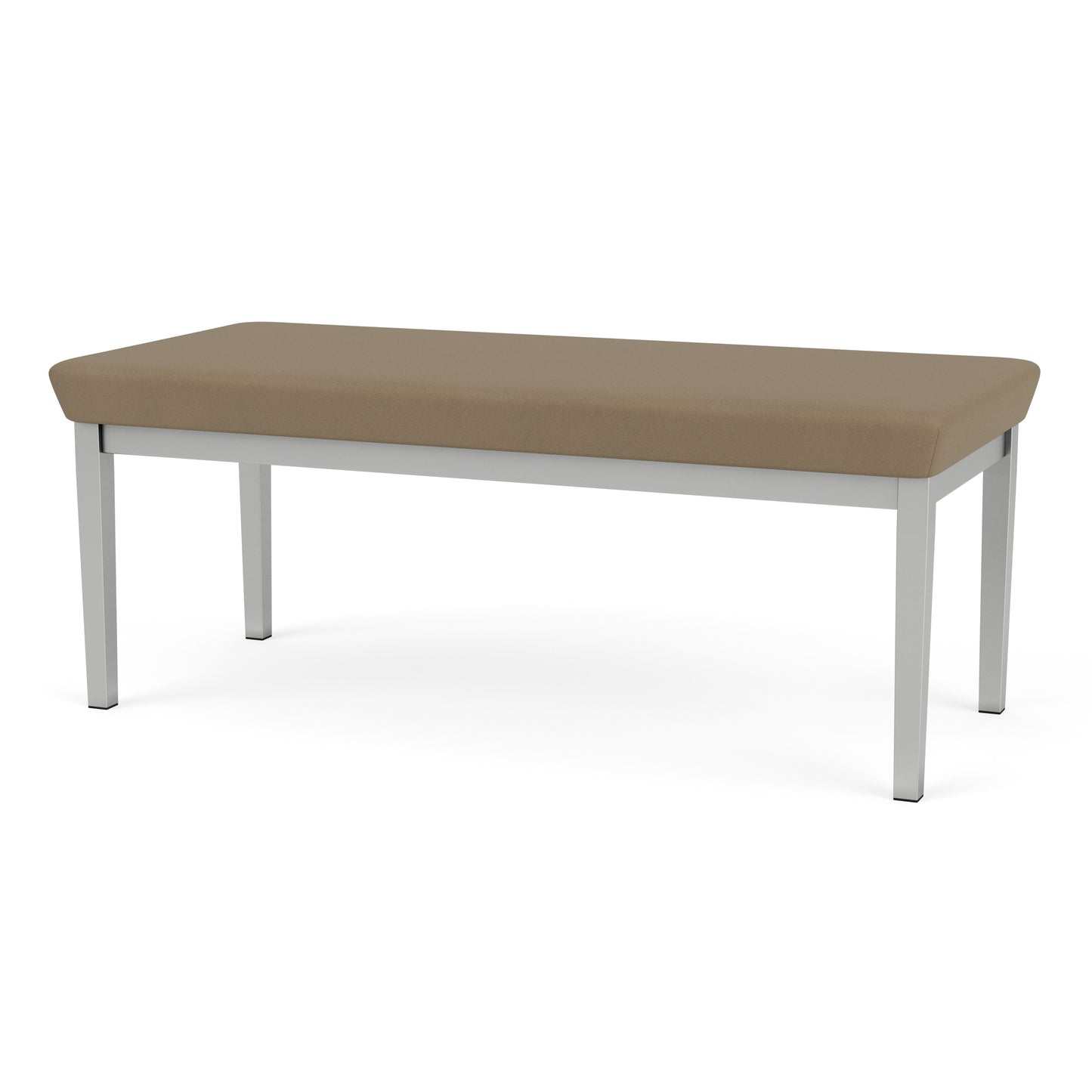 Lenox Steel Waiting Reception 2 Seat Bench Metal Frame