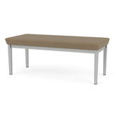 Lenox Steel Waiting Reception 2 Seat Bench Metal Frame