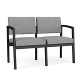 Lenox Steel Waiting Reception 2 Seat Tandem Seating Metal Frame No Center Arm