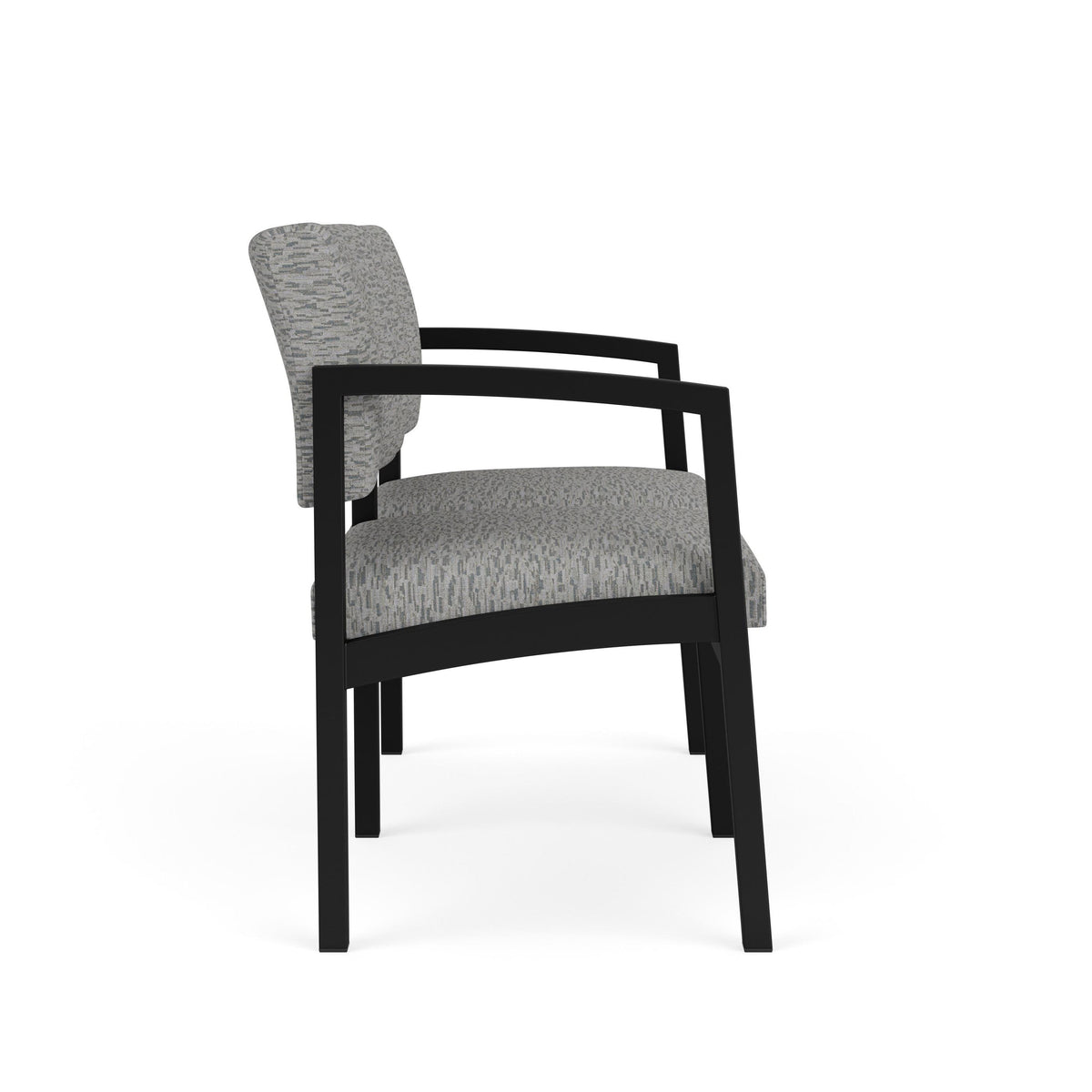 Lenox Steel Waiting Reception 2 Seat Tandem Seating Metal Frame No Center Arm