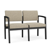 Lenox Steel Waiting Reception 2 Seat Tandem Seating Metal Frame No Center Arm
