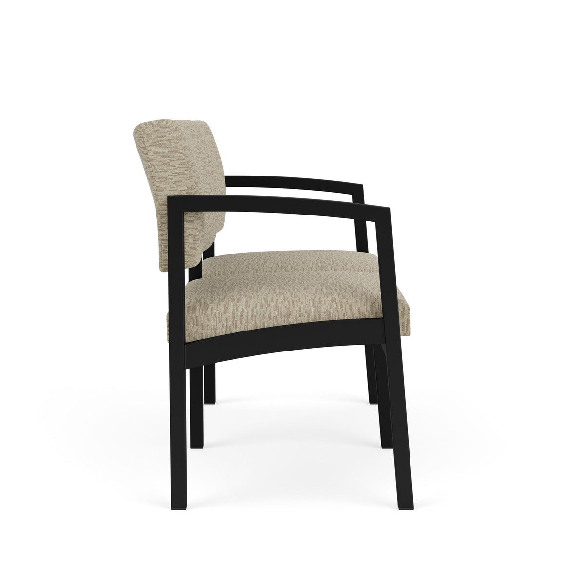 Lenox Steel Waiting Reception 2 Seat Tandem Seating Metal Frame No Center Arm