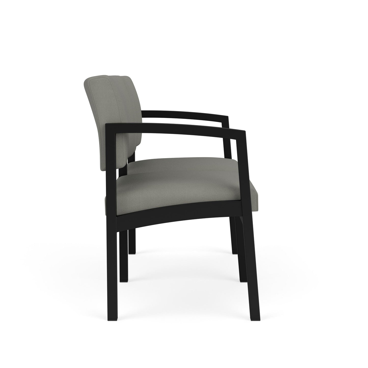 Lenox Steel Waiting Reception 2 Seat Tandem Seating Metal Frame No Center Arm