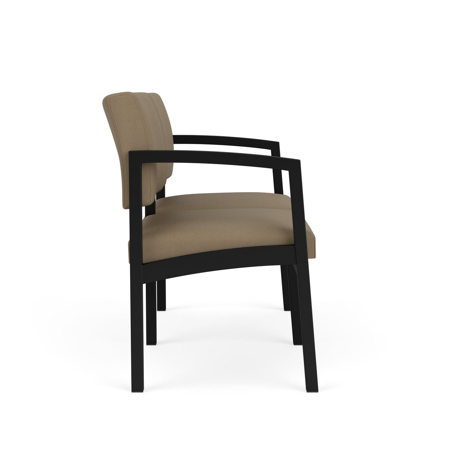 Lenox Steel Waiting Reception 2 Seat Tandem Seating Metal Frame No Center Arm