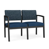 Lenox Steel Waiting Reception 2 Seat Tandem Seating Metal Frame No Center Arm