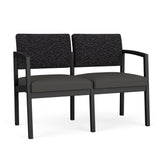 Lenox Steel Waiting Reception 2 Seat Tandem Seating Metal Frame No Center Arm