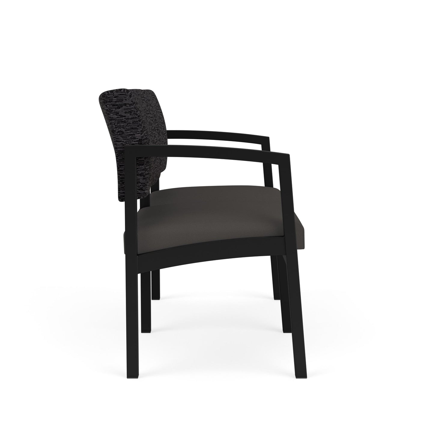 Lenox Steel Waiting Reception 2 Seat Tandem Seating Metal Frame No Center Arm