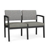 Lenox Steel Waiting Reception 2 Seat Tandem Seating Metal Frame No Center Arm