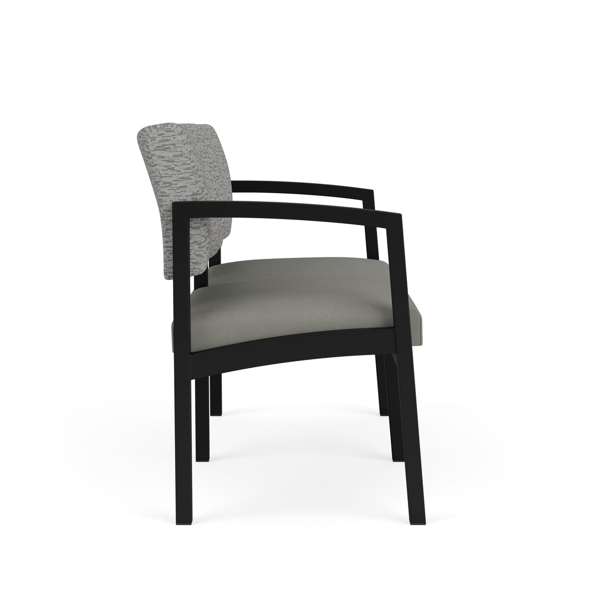 Lenox Steel Waiting Reception 2 Seat Tandem Seating Metal Frame No Center Arm