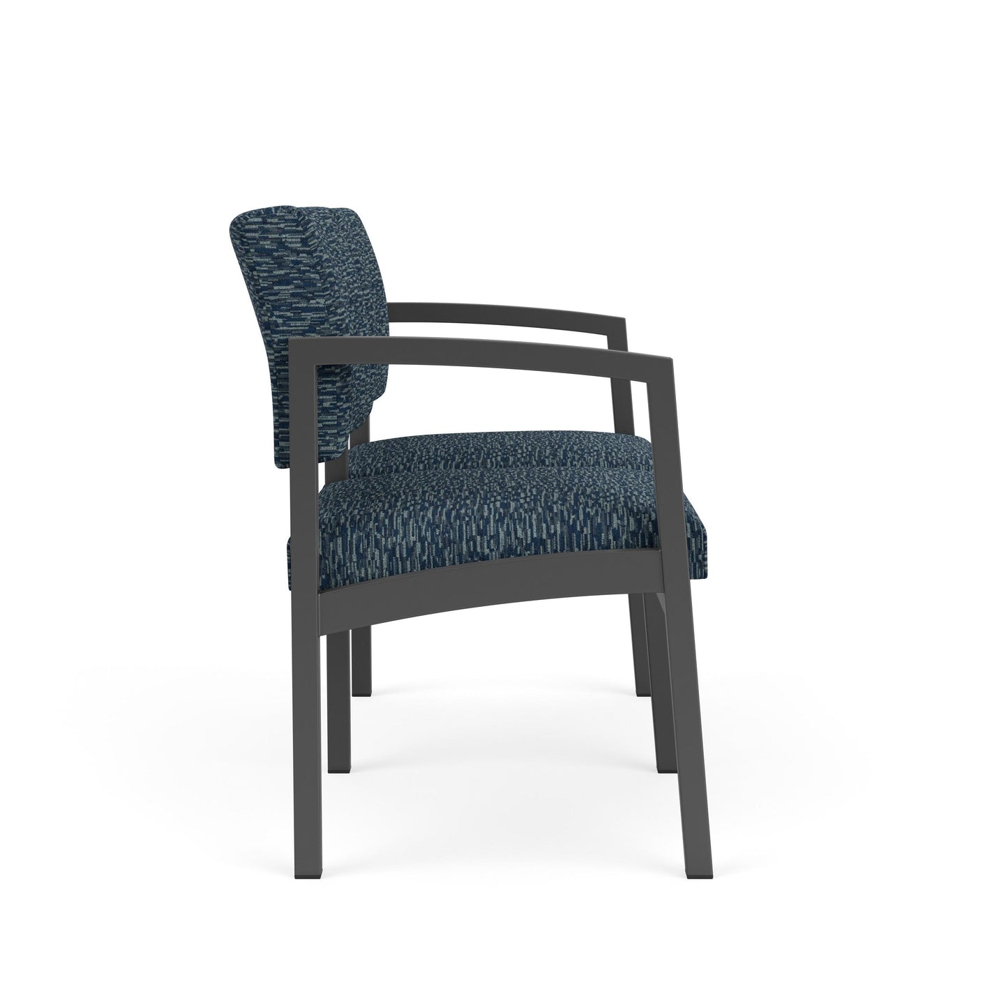 Lenox Steel Waiting Reception 2 Seat Tandem Seating Metal Frame No Center Arm