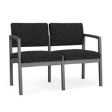 Lenox Steel Waiting Reception 2 Seat Tandem Seating Metal Frame No Center Arm
