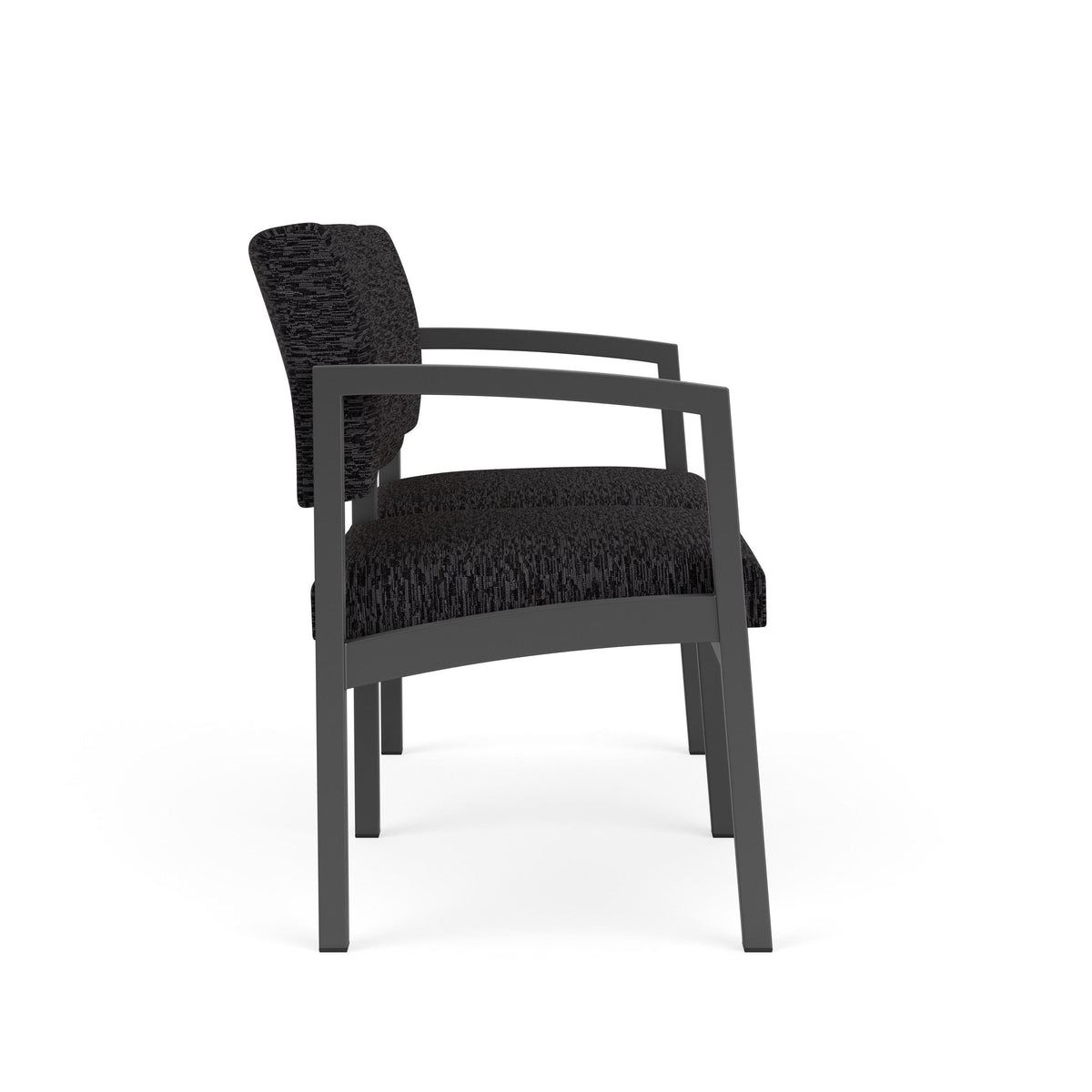 Lenox Steel Waiting Reception 2 Seat Tandem Seating Metal Frame No Center Arm
