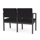 Lenox Steel Waiting Reception 2 Seat Tandem Seating Metal Frame No Center Arm