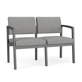 Lenox Steel Waiting Reception 2 Seat Tandem Seating Metal Frame No Center Arm