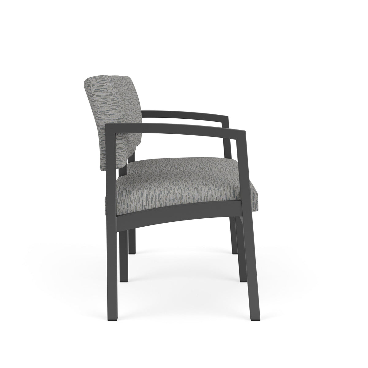 Lenox Steel Waiting Reception 2 Seat Tandem Seating Metal Frame No Center Arm