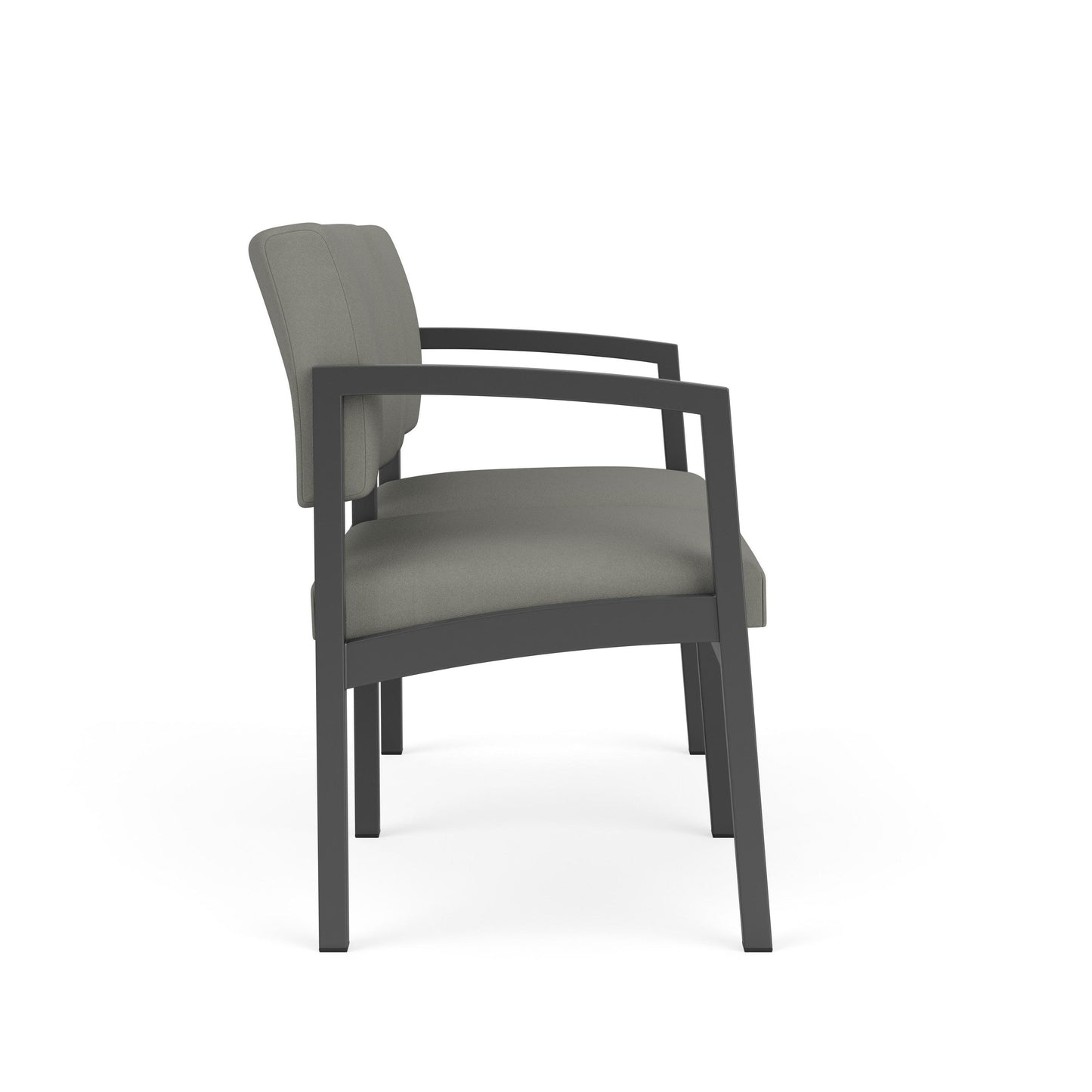 Lenox Steel Waiting Reception 2 Seat Tandem Seating Metal Frame No Center Arm