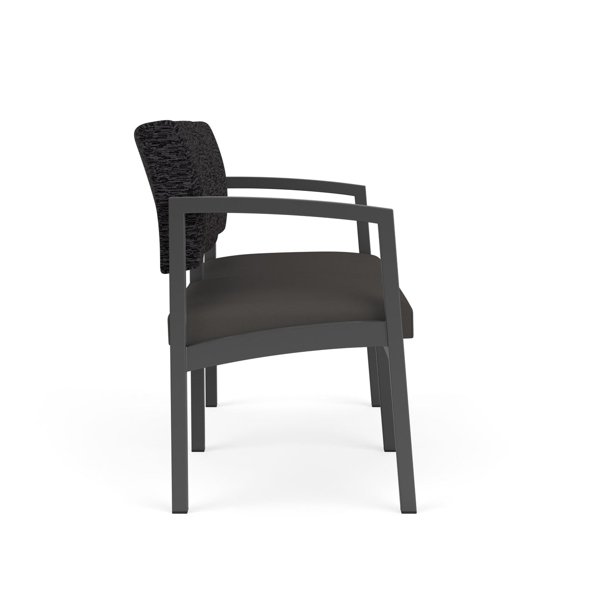 Lenox Steel Waiting Reception 2 Seat Tandem Seating Metal Frame No Center Arm