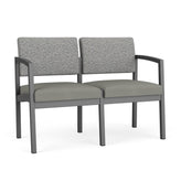 Lenox Steel Waiting Reception 2 Seat Tandem Seating Metal Frame No Center Arm