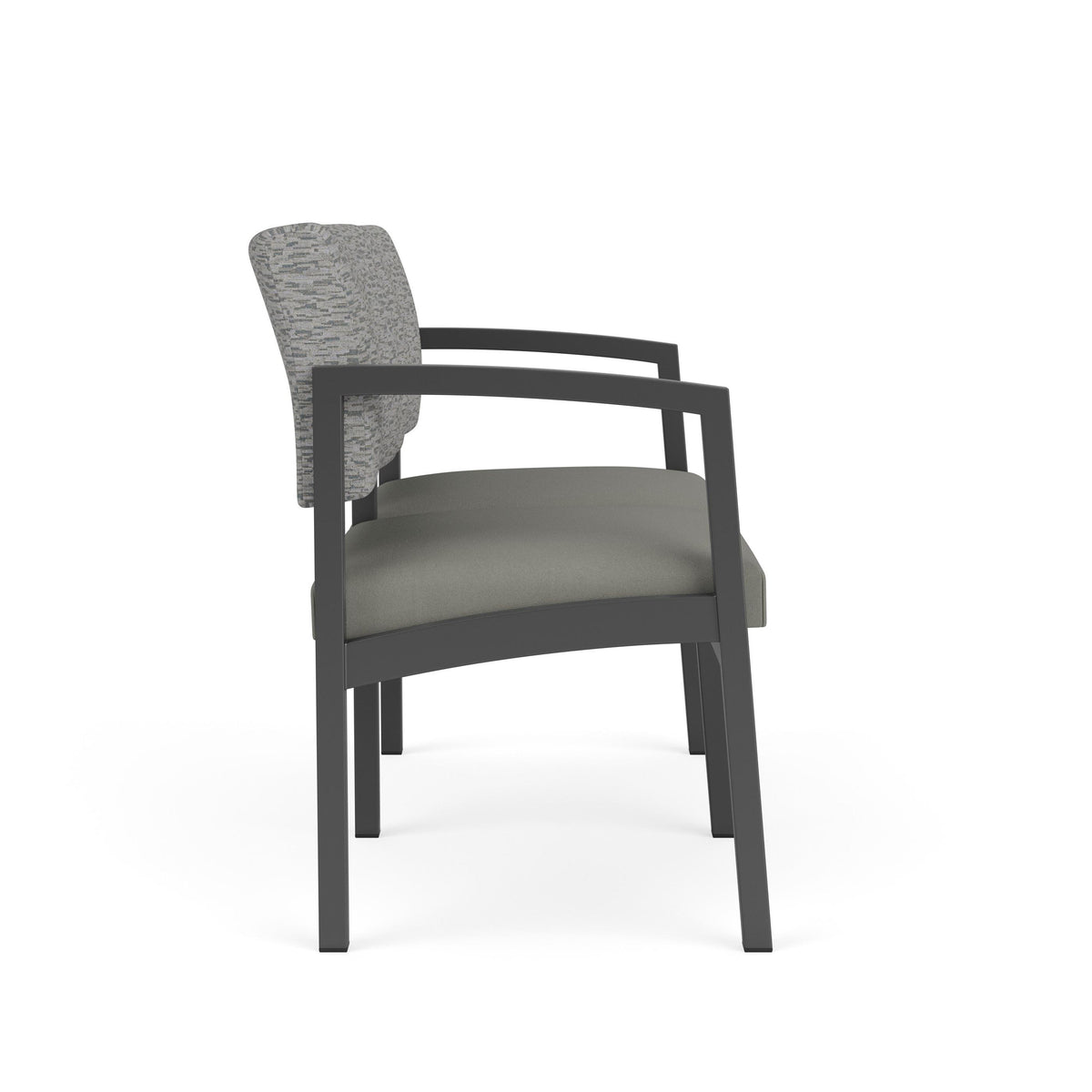 Lenox Steel Waiting Reception 2 Seat Tandem Seating Metal Frame No Center Arm
