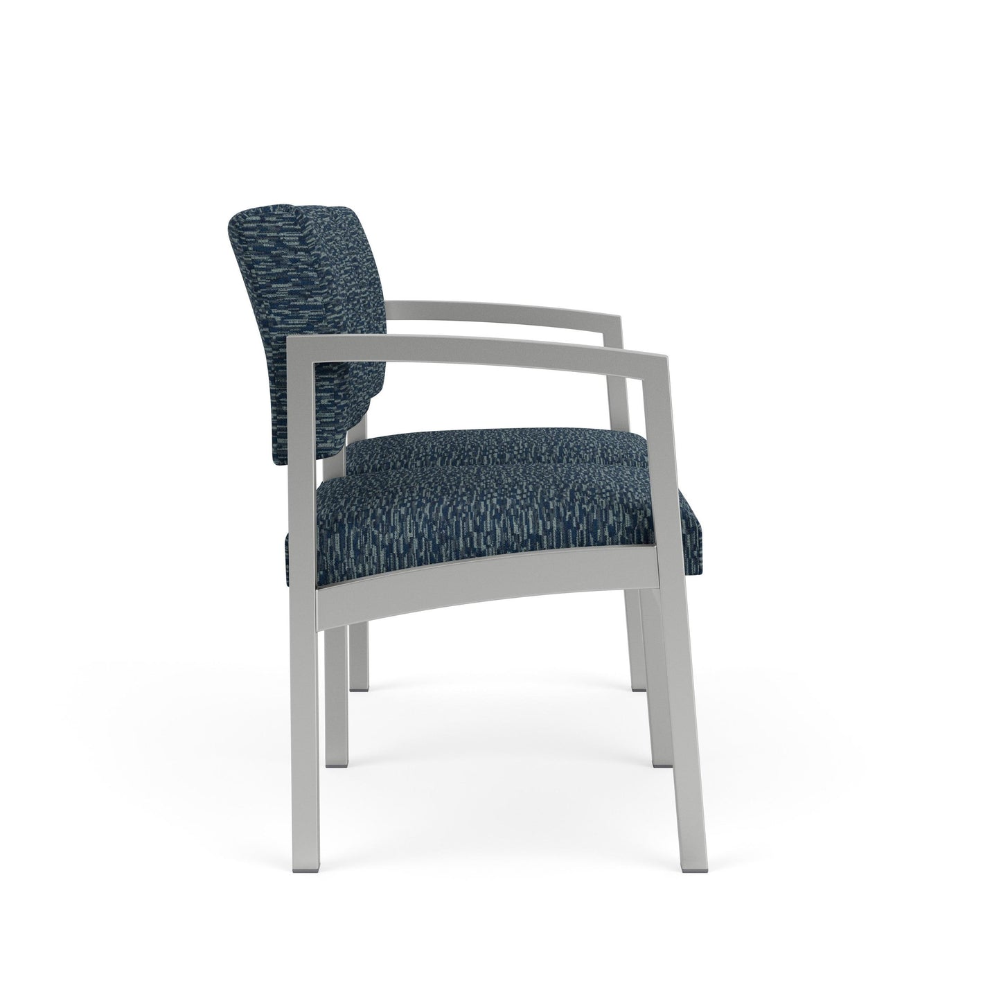 Lenox Steel Waiting Reception 2 Seat Tandem Seating Metal Frame No Center Arm