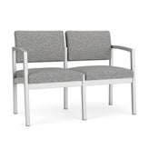 Lenox Steel Waiting Reception 2 Seat Tandem Seating Metal Frame No Center Arm