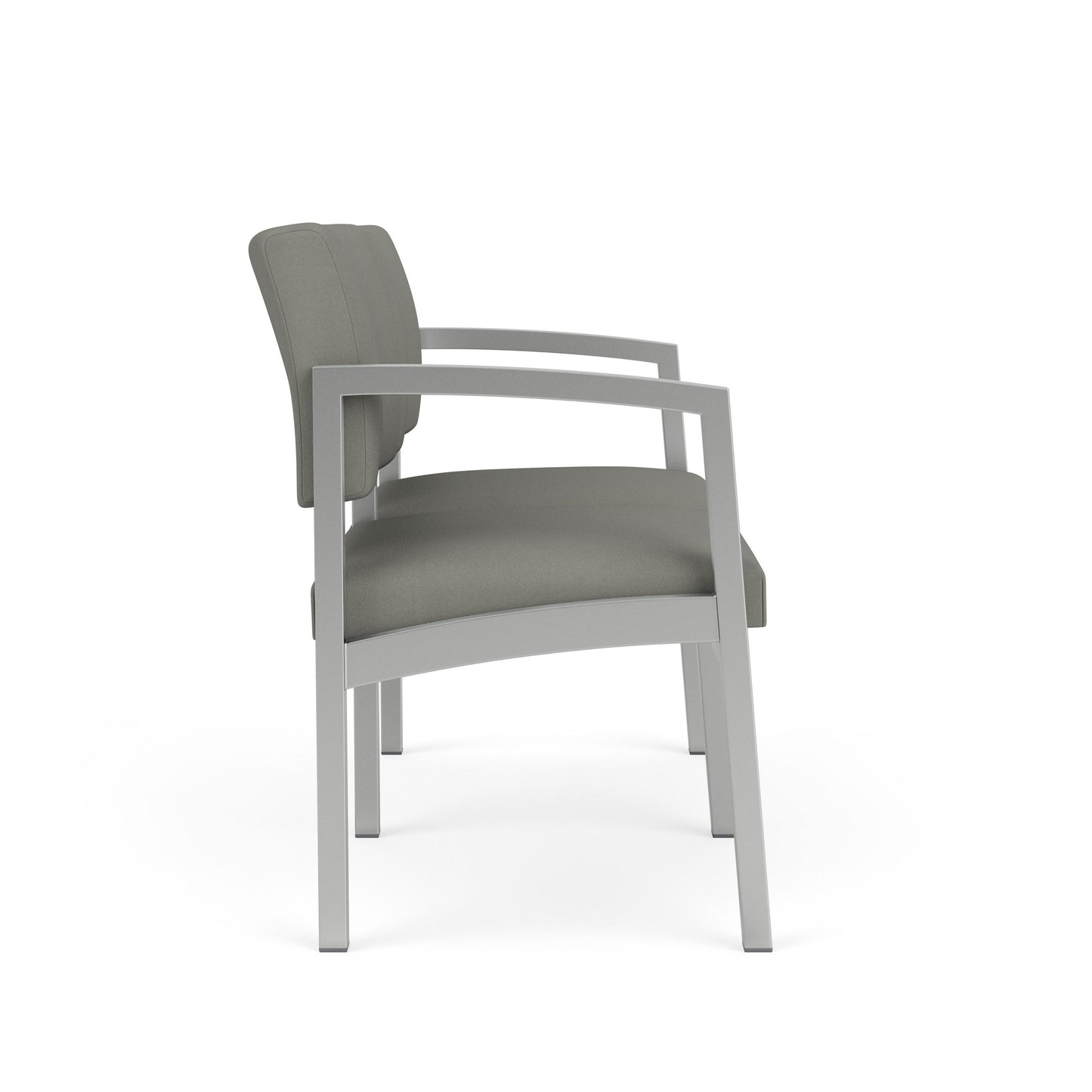 Lenox Steel Waiting Reception 2 Seat Tandem Seating Metal Frame No Center Arm